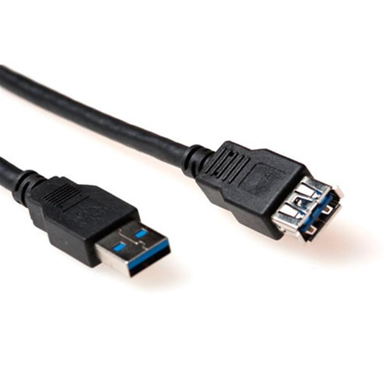 ACT SB3040 USB-kabel 0,5 m USB A Zwart
