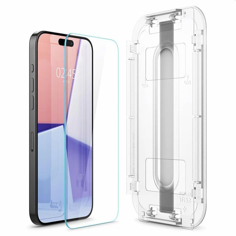 Spigen iP15 Pro Max Glas tR Transp 2P 