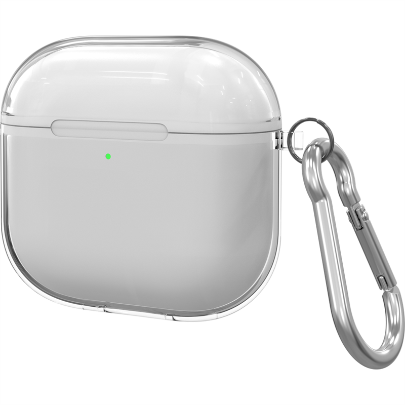 Airpods 4 Airpods 4 ANC - Soft TPU Case with hook - Clear