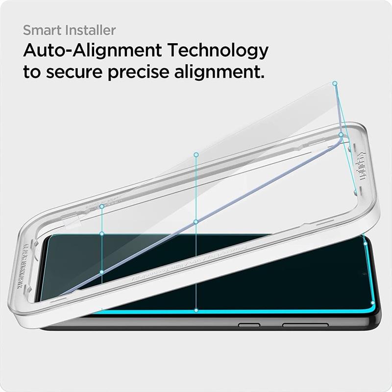 Spigen Screenprotector Samsung Galaxy A33 - Glas with AlignMaster 2 Pack - Clear