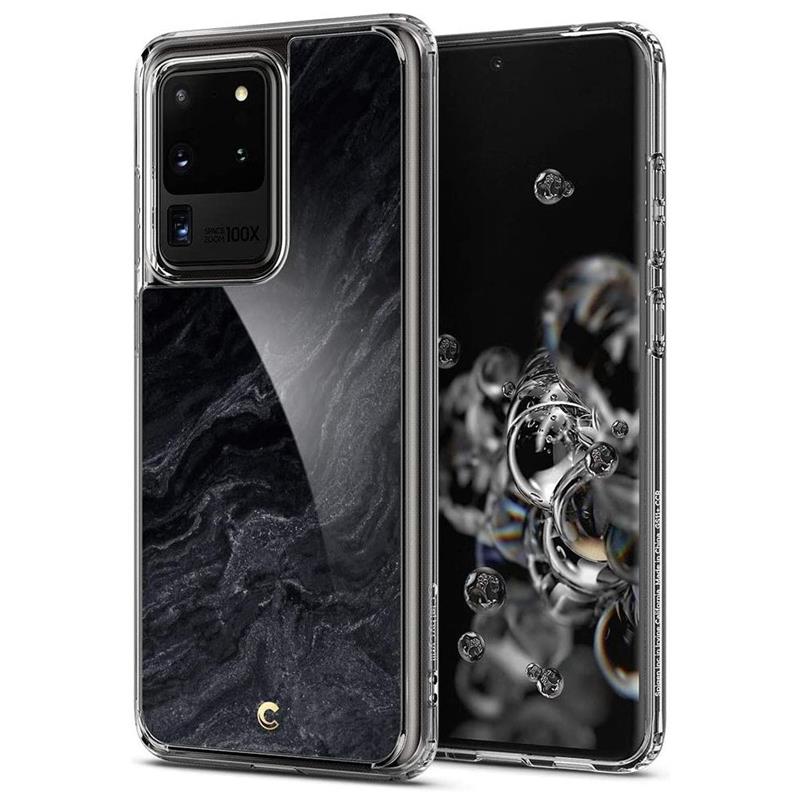 Spigen Cyrill Cecile Crystal Case Samsung Galaxy S20 Ultra Noir Marble 