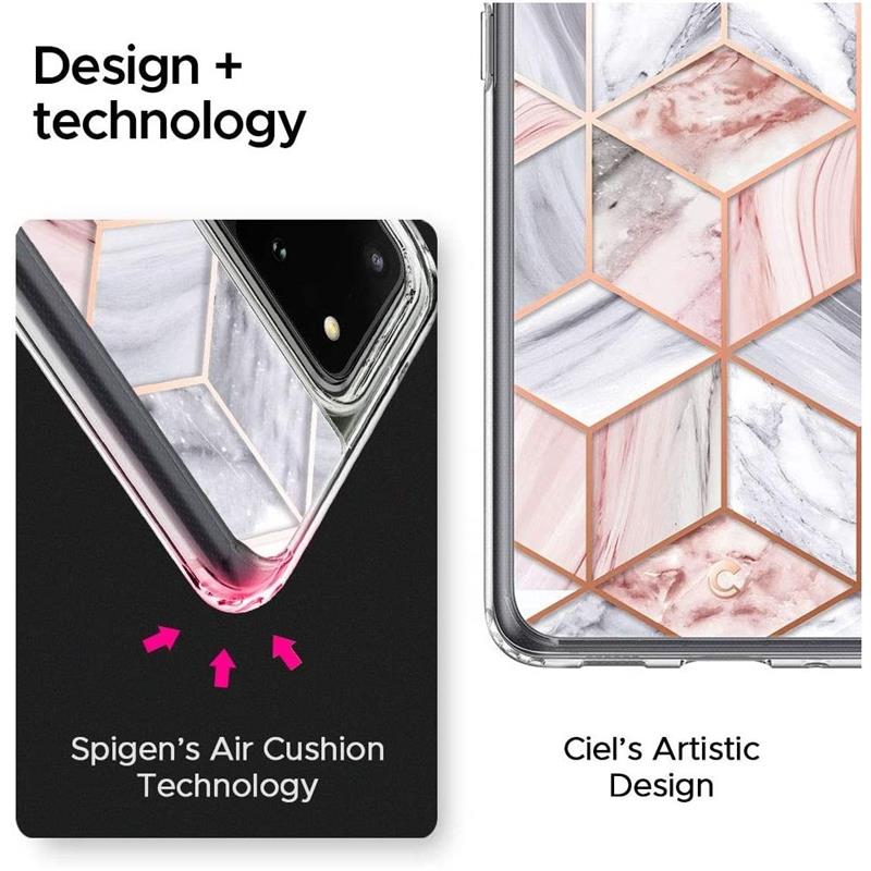 Spigen Case Samsung Galaxy S20 Ultra - Cyrill Cecile - Pink Marble