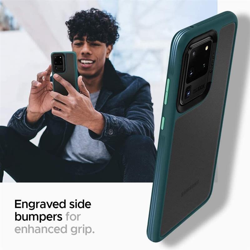 Spigen Case Samsung Galaxy S20 Ultra - Cyrill Color Brick - Forest Green