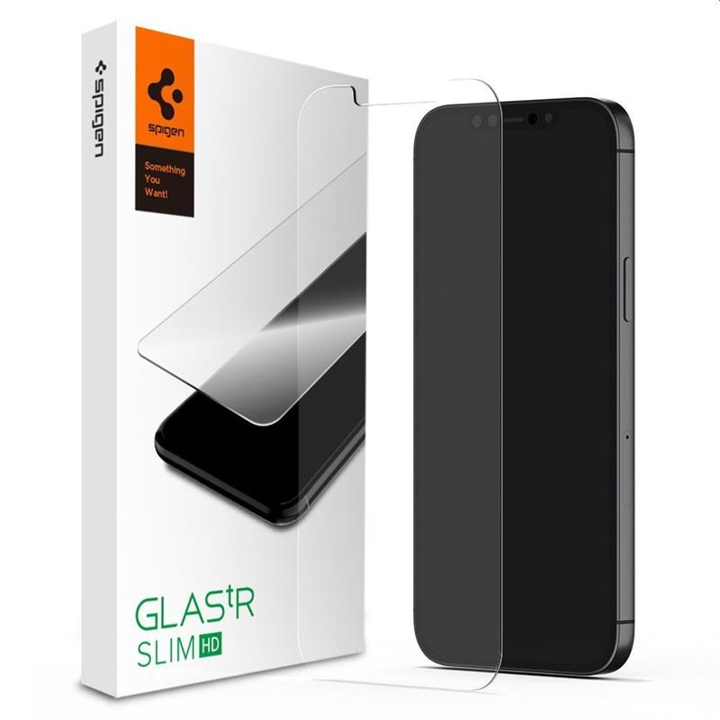 Spigen Glas tR Slim Apple iPhone 12 Mini Tempered Glass - 