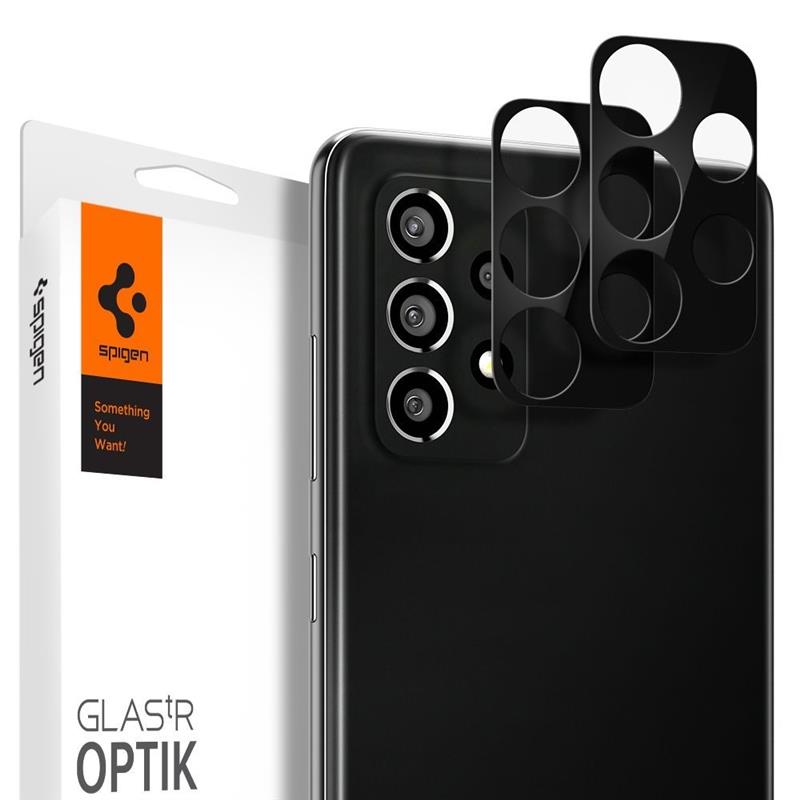 Spigen Camera Lens Glass Protector Samsung Galaxy A72 Black - 