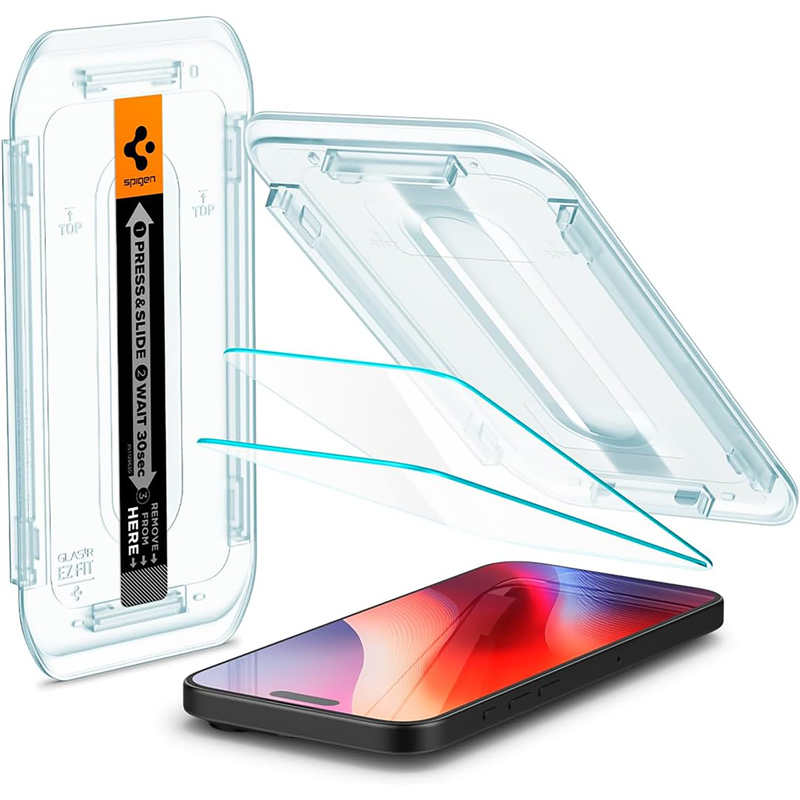 Spigen iPh 16 Pro Max Glas tR EZ Fit 2P