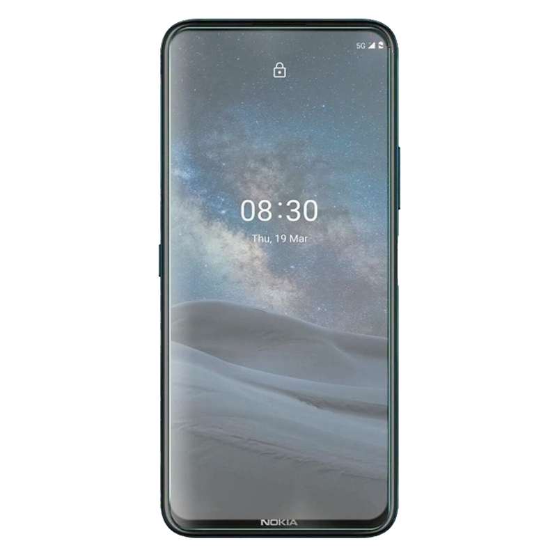 Nokia 8 3 Tempered Glass - Screenprotector - Clear