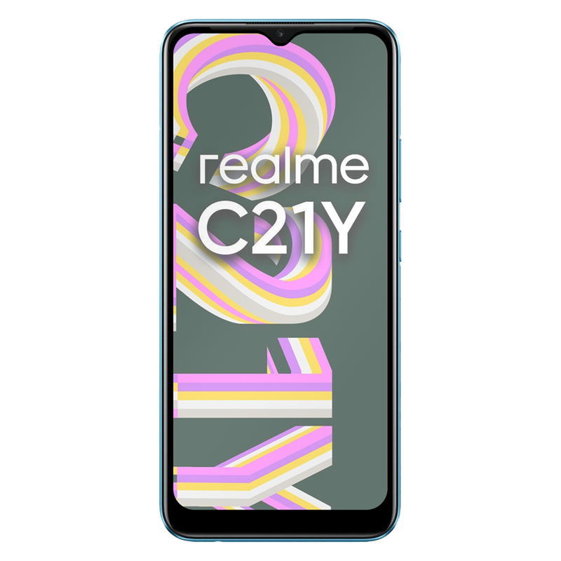 Realme C25Y Tempered Glass - Screenprotector - Clear