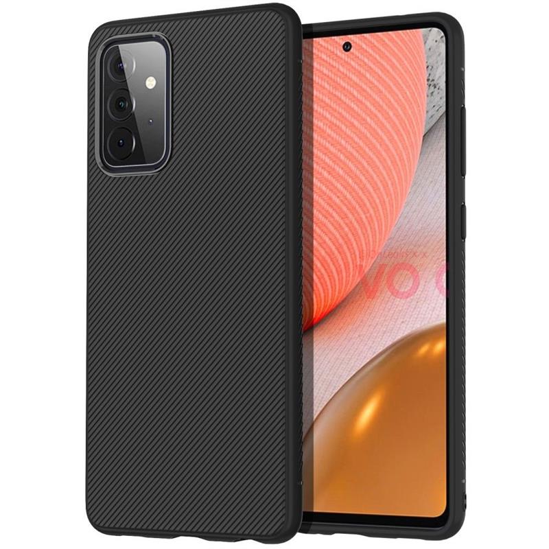 Samsung Galaxy A72 5G Texture TPU Case - Black