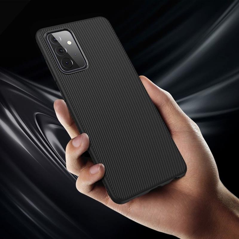 Samsung Galaxy A72 5G Texture TPU Case - Black