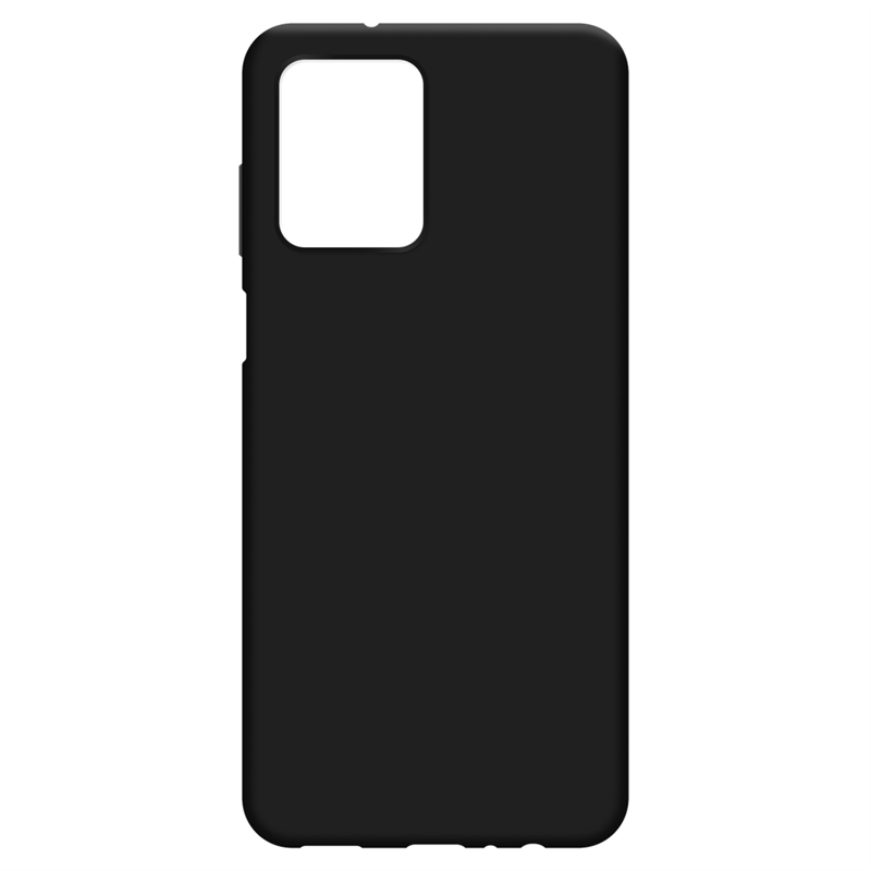 Motorola Moto G23 - Soft TPU Case with Necklace Strap - Black