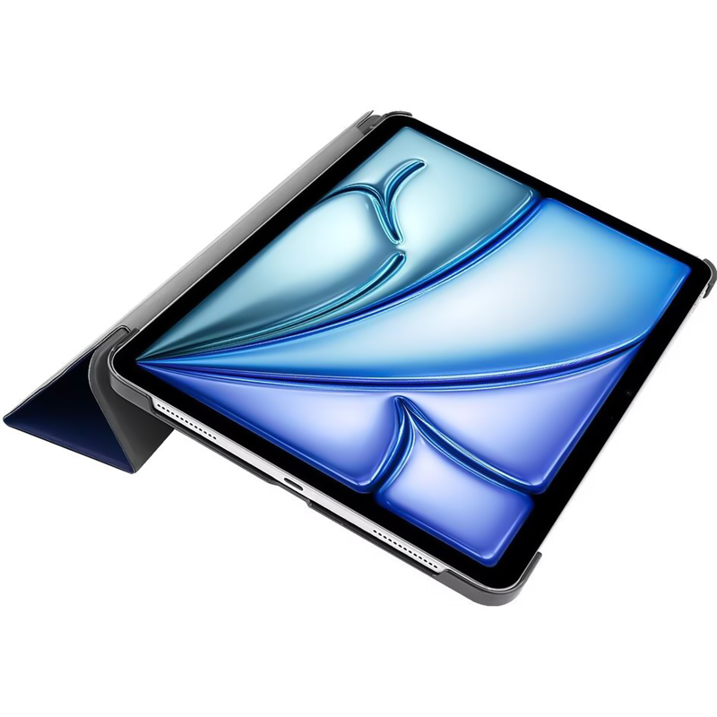 iPad Air 13 2024 1st Gen - TriFold Smart Book Case - Blue