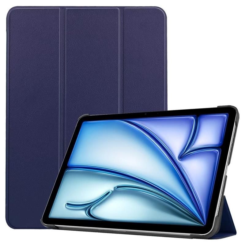 iPad Air 13 2024 1st Gen - TriFold Smart Book Case - Blue