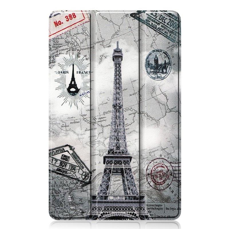Samsung Galaxy Tab A 8 4 2020 - Smart Tri-Fold Case - Eiffel Tower