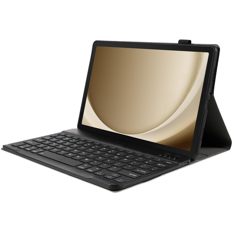 Samsung Galaxy Tab A9 - Premium Bluetooth Keyboard Cover Qwerty - Vintage Grey