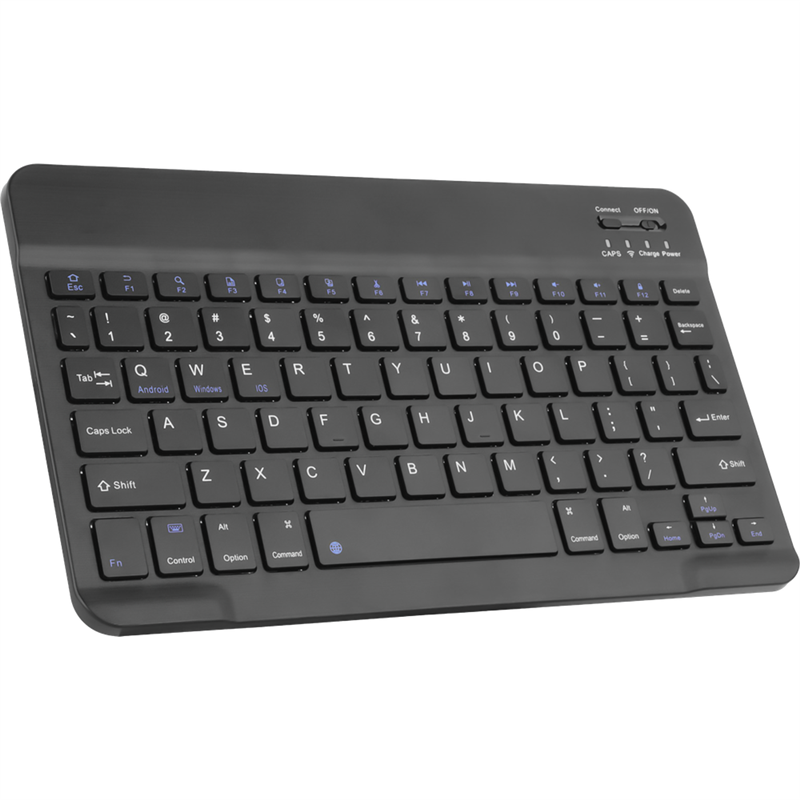 Samsung Galaxy Tab A9 - Premium Bluetooth Keyboard Cover Qwerty - Vintage Grey