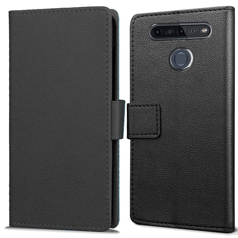 LG K51S - Classic Wallet Case - Black