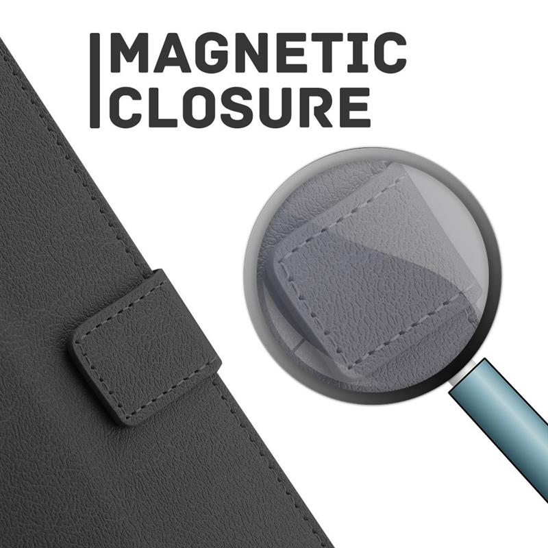 LG K51S - Classic Wallet Case - Black