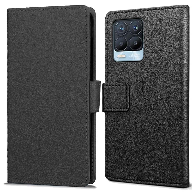 Realme 8 8 Pro - Classic Wallet Case - Black