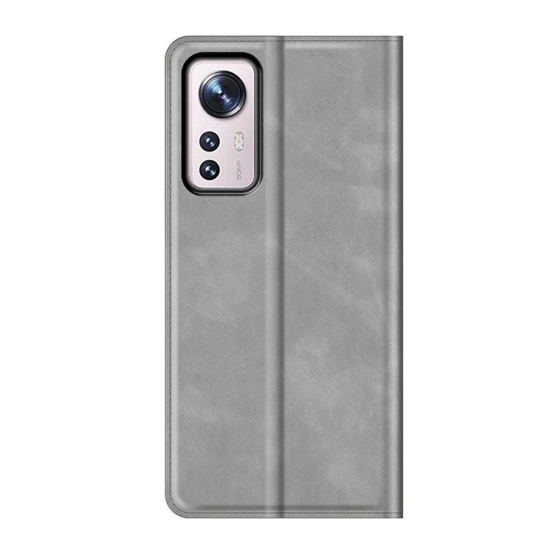 Xiaomi 12 12X - Magnetic Wallet Case - Grey