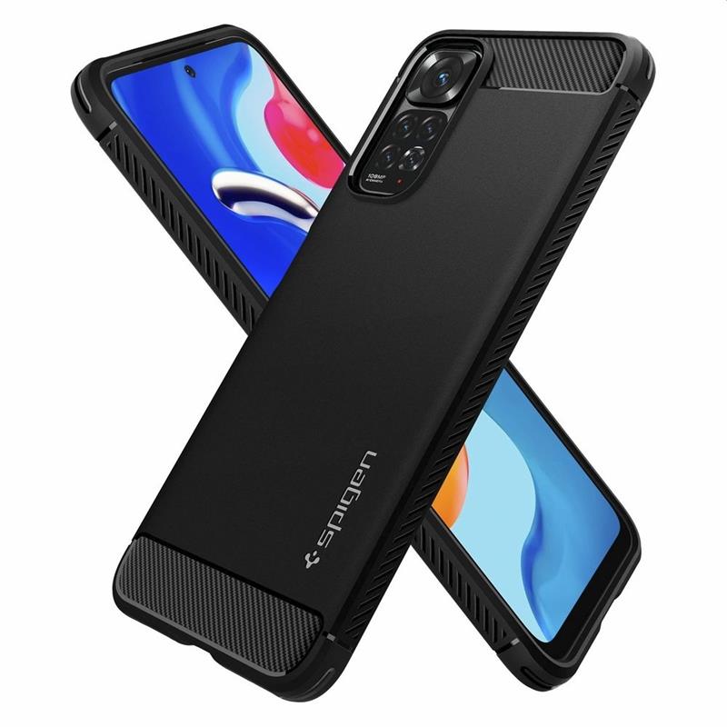 Spigen Case Xiaomi Redmi Note 11 11S - Rugged Armor - Black